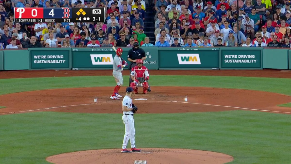 Listen to how loud Fenway is for the opposing team. It’s every goddamn series. What the fuck happened to this place?