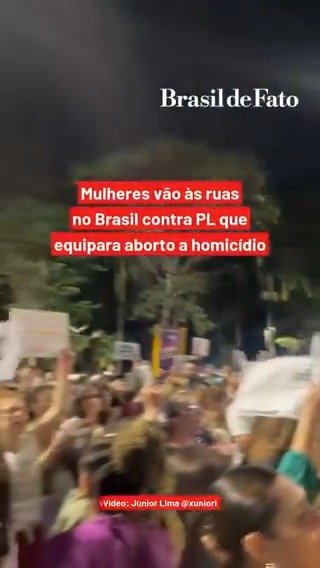 É o BRASIL INTEIRO AGORA CONTRA O PROJETO DE LEI DO ESTUPRADOR