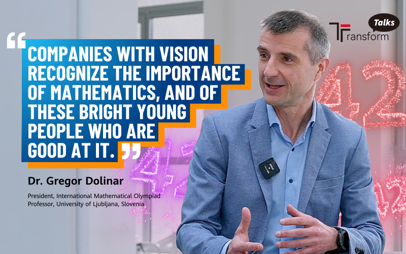 “Every mathematician knows that 42 is this magical number,” says Dr. Gregor Dolinar, President of the prestigious International Mathematical Olympiad (IMO), in the latest #TransformTalks. Discover why 6 x 7 is the solution to life, the universe, and everything in between: #Huawei #ThisIsHuawei #BetterTogether #Mathematics