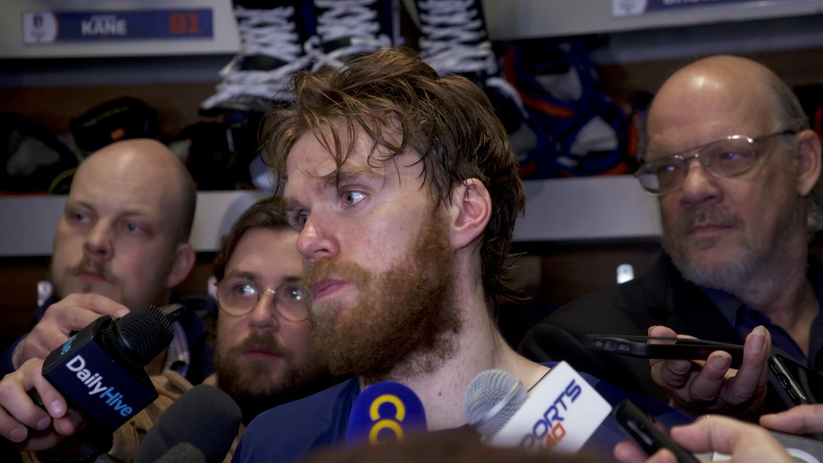 "Just keep cheering. It’s not over until it's over." McDavid on his message to the fans after the Game 3 loss at home. Enterprise | #LetsGoOilers