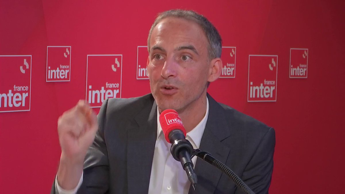 .Raphael Glucksmann : "Il n'y aura pas un chef de file, il y a différentes incarnations. Et à la fin, ce ne sera pas Jean-Luc Mélenchon. Il faut une personne qui fasse consensus au sein des formations qui sont là. Il n'y a pas de domination écrasante de la FI." #le69Inter