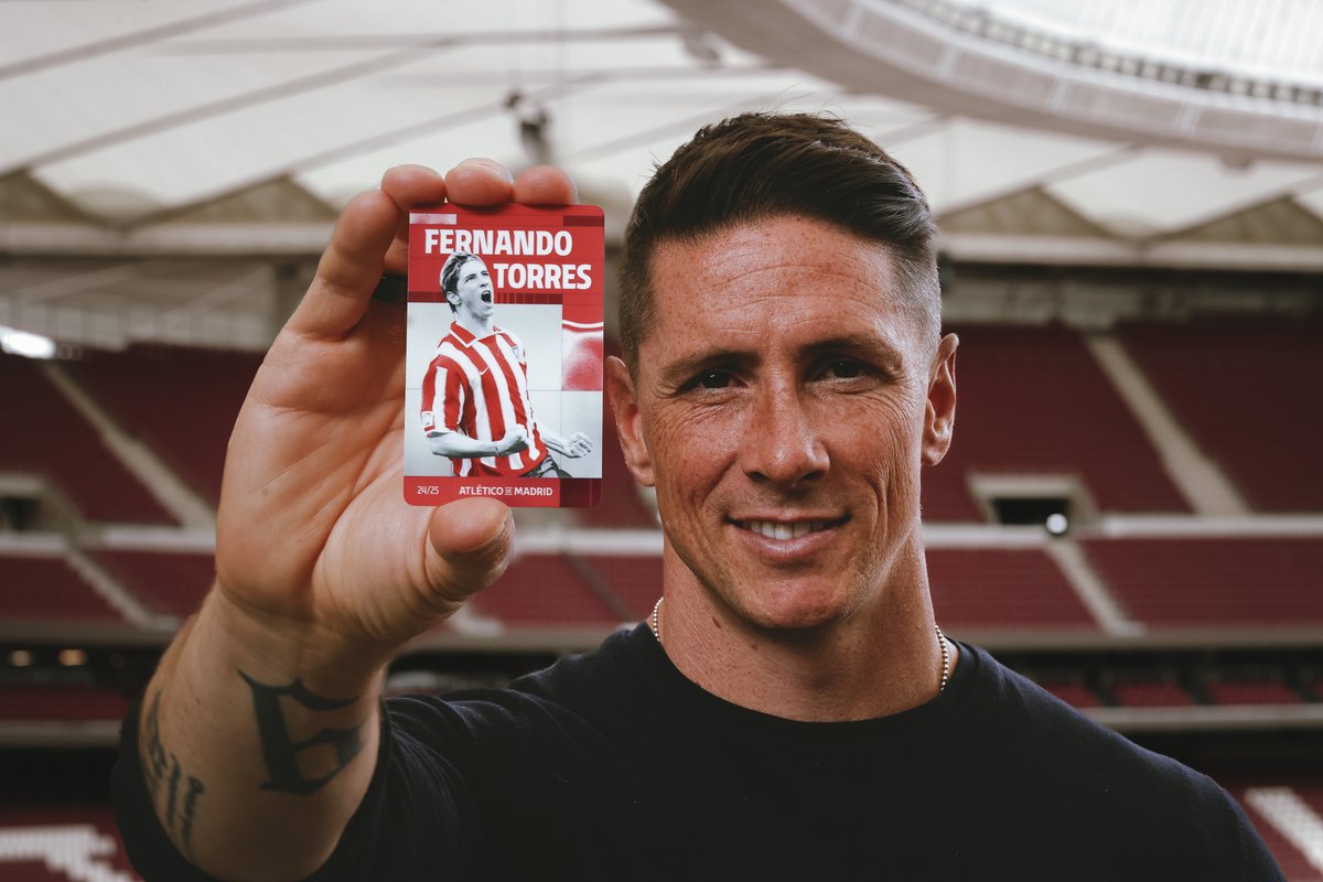 ❝Es una alegría y otra sorpresa más que me da el club de mi vida❞. — Fernando Fernando Torres, imagen del carné de socio de la temporada 2024/25. 🎙