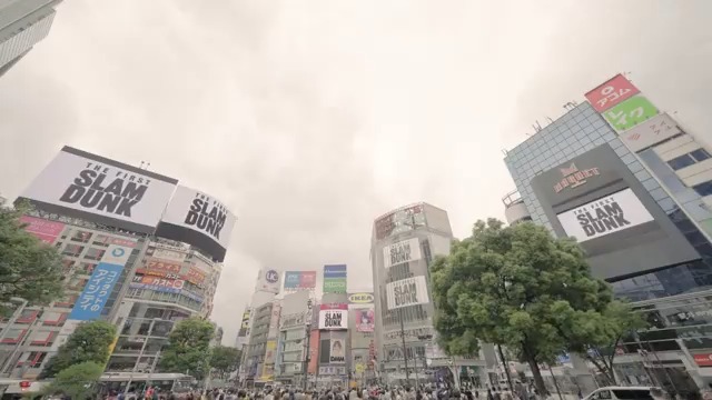 ヤツらの夏が、やってくる。 渋谷スクランブル交差点で、特別CM放映中🏀 映画『THE FIRST SLAM DUNK』 Netflixで独占配信中🌏 #ネトフリスラダン #SLAMDUNKMOVIE #スラムダンク