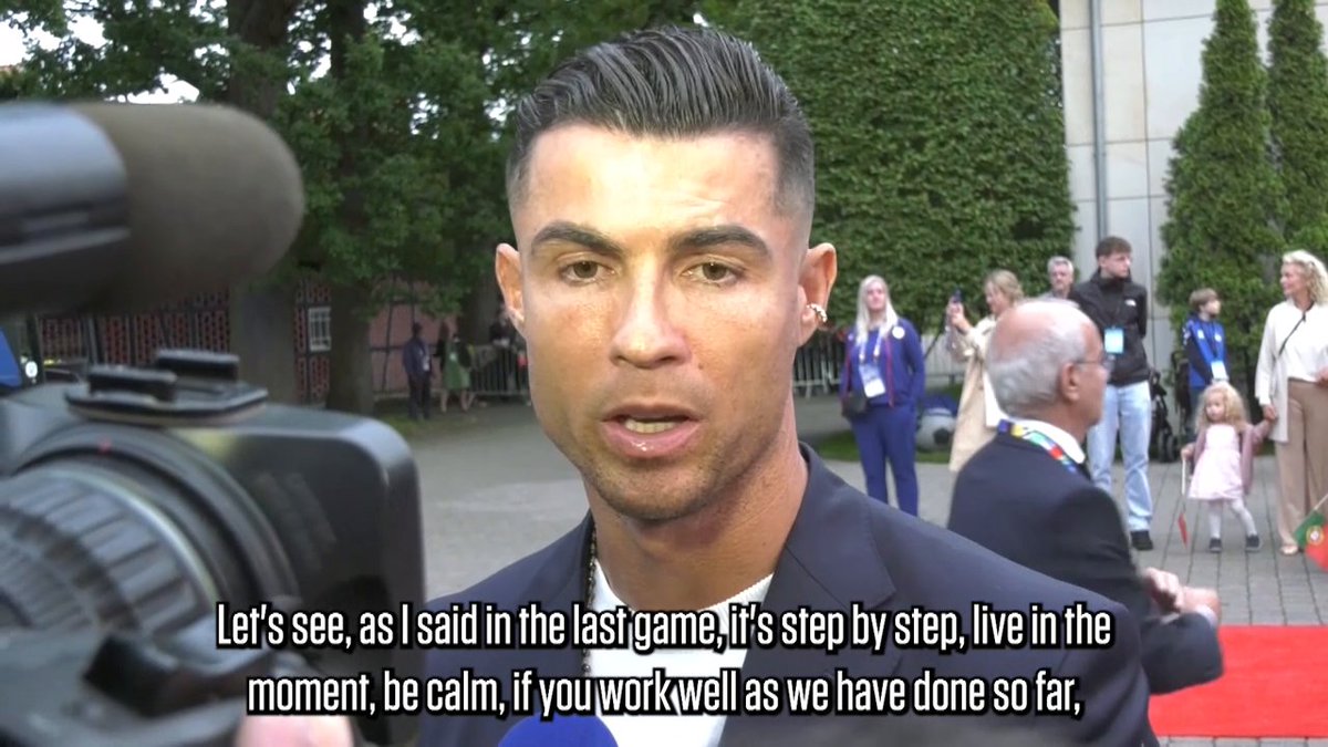 Cristiano Ronaldo on Portugal's chances ahead of Euro 2024 🎙️