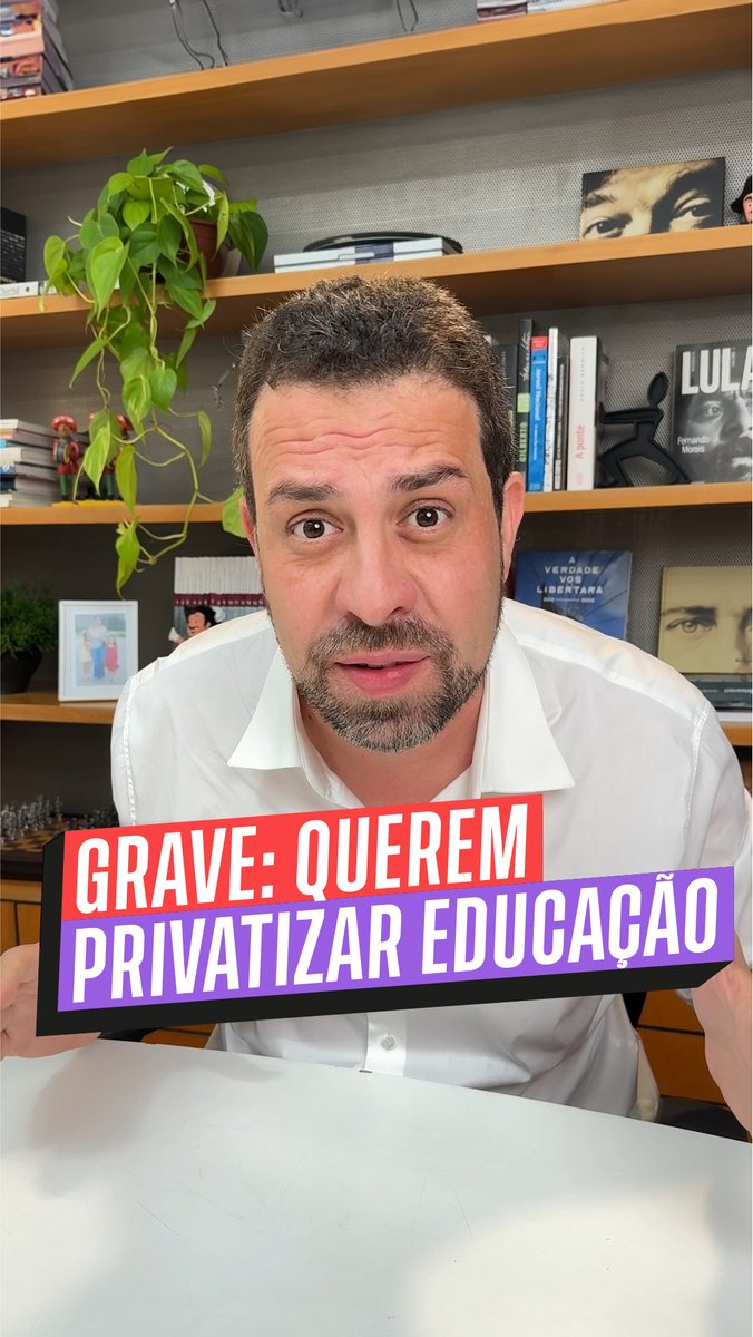 MUITO GRAVE! O Tarcísio quer privatizar escolas públicas em São Paulo