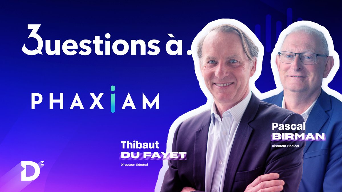 🎙️ Quelles sont les catalyseurs majeurs à venir pour PHAXIAM Therapeutics ? A l'occasion de l'augmentation de capital de la Société, Thibaut Du Fayet répond à la question. ⏯️ La vidéo en entier :