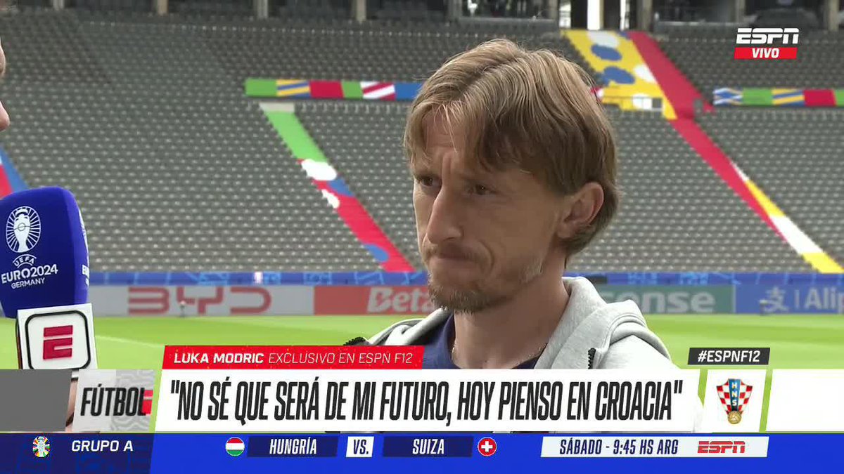"EN EL MUNDIAL TENÉS A ARGENTINA, BRASIL, URUGUAY Y GRANDES EQUIPOS DE OTROS CONTINENTES. CREO QUE EL MUNDIAL ES MÁS DIFÍCIL PORQUE ESTÁN DE TODO EL MUNDO". Luka Modric y su punto de vista tras las declaraciones de Mbappé. 📺 #ESPNF12 | #ESPNenStarPlus