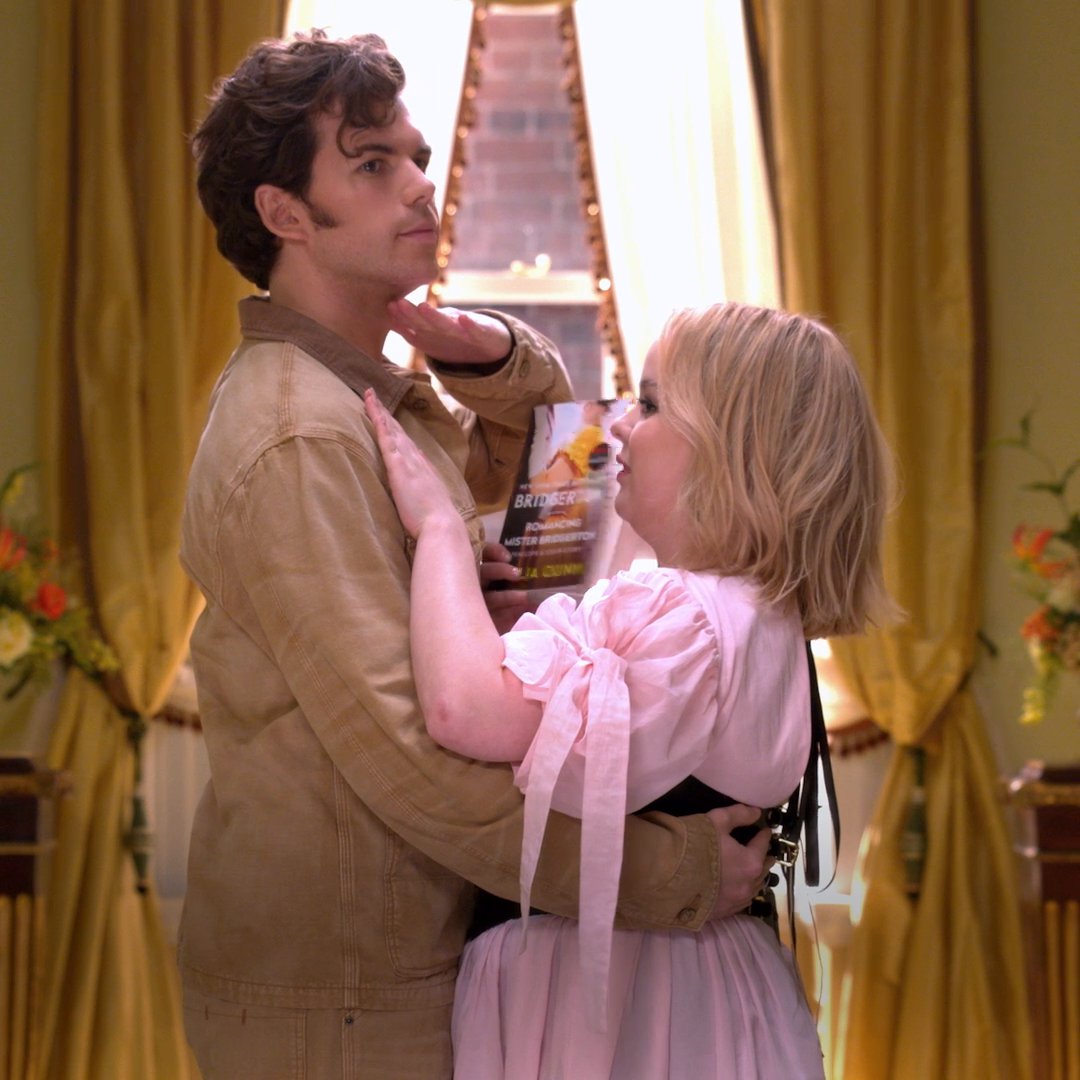 Nicola Coughlan and Luke Newton could read *anything* to us and we'd still be entranced tbh #Bridgerton