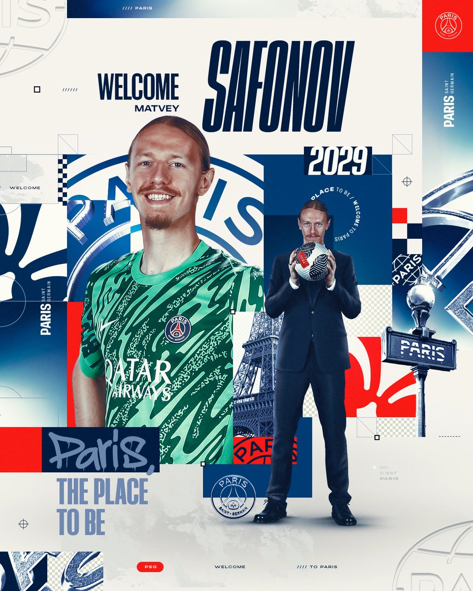 👀 𝐁𝐢𝐞𝐧𝐯𝐞𝐧𝐮𝐞 à Paris 🔴🔵 #WelcomeSafonov