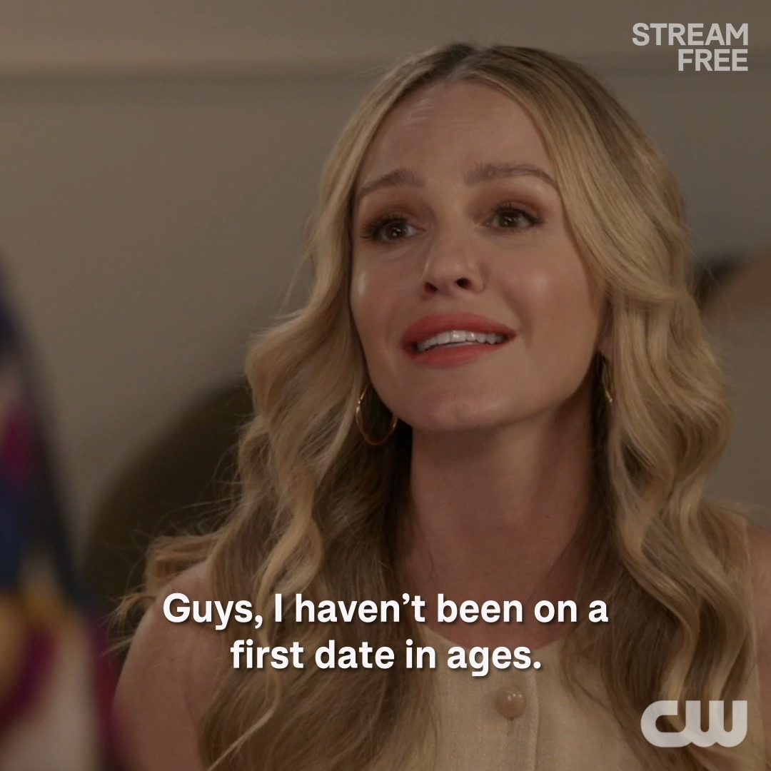 Any tips for first-date jitters? Stream #AllAmerican free on The CW App: M O N É T M A Z U R Karimah Westbrook Alexis Fields