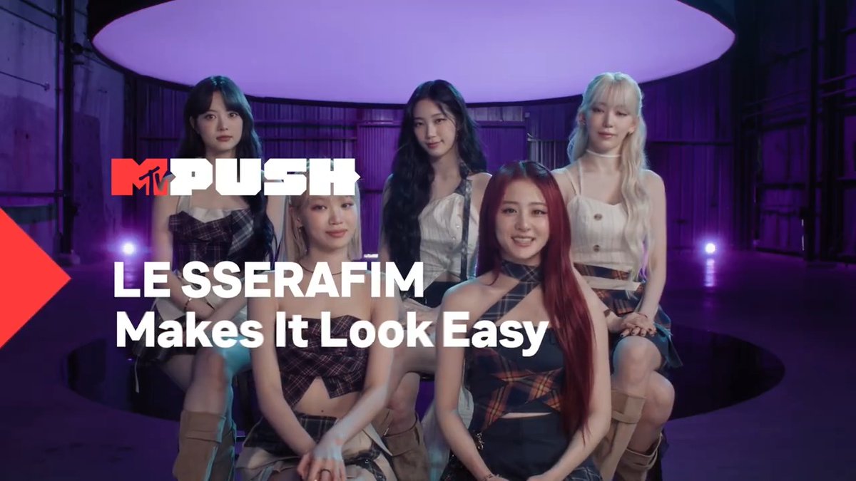 Let's be real... The women of LE SSERAFIM are so talented that they make EVERYTHING look easy, but which member is the best at planning? doing their own makeup? Giving Advice? 📝💄 Catch more of their #MTVPush content here →