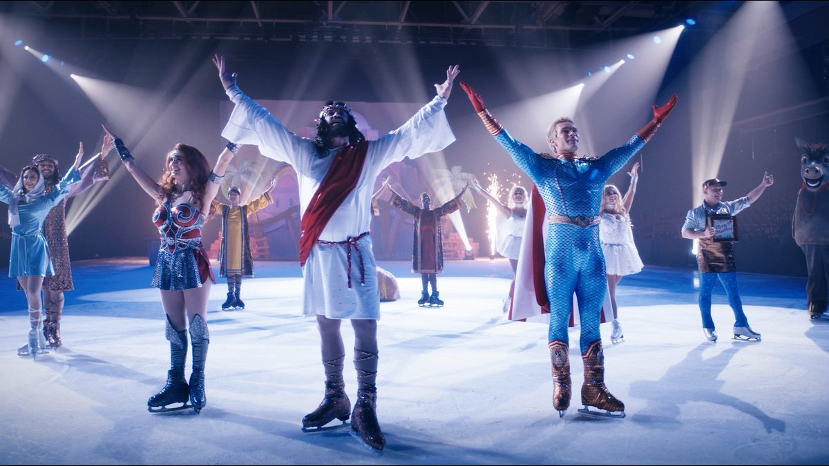 Critics, families and online trolls have all been raving about Vought On Ice! That’s why we’re bringing you an exclusive and extended look at the magic. Once you’re done watching, stream “Let’s Put the Christ Back in Christmas” anytime on Voughtify!