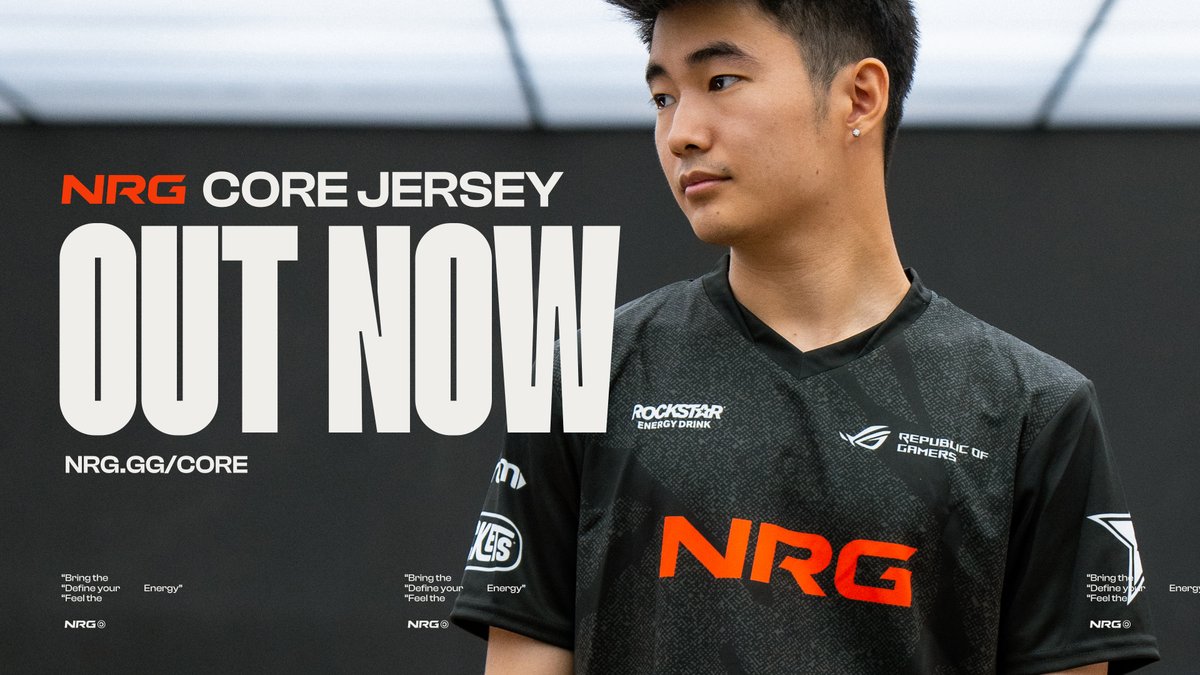 Experience a new energy. Introducing the 2024 NRG Core Jersey. #BringTheNRG Out now: