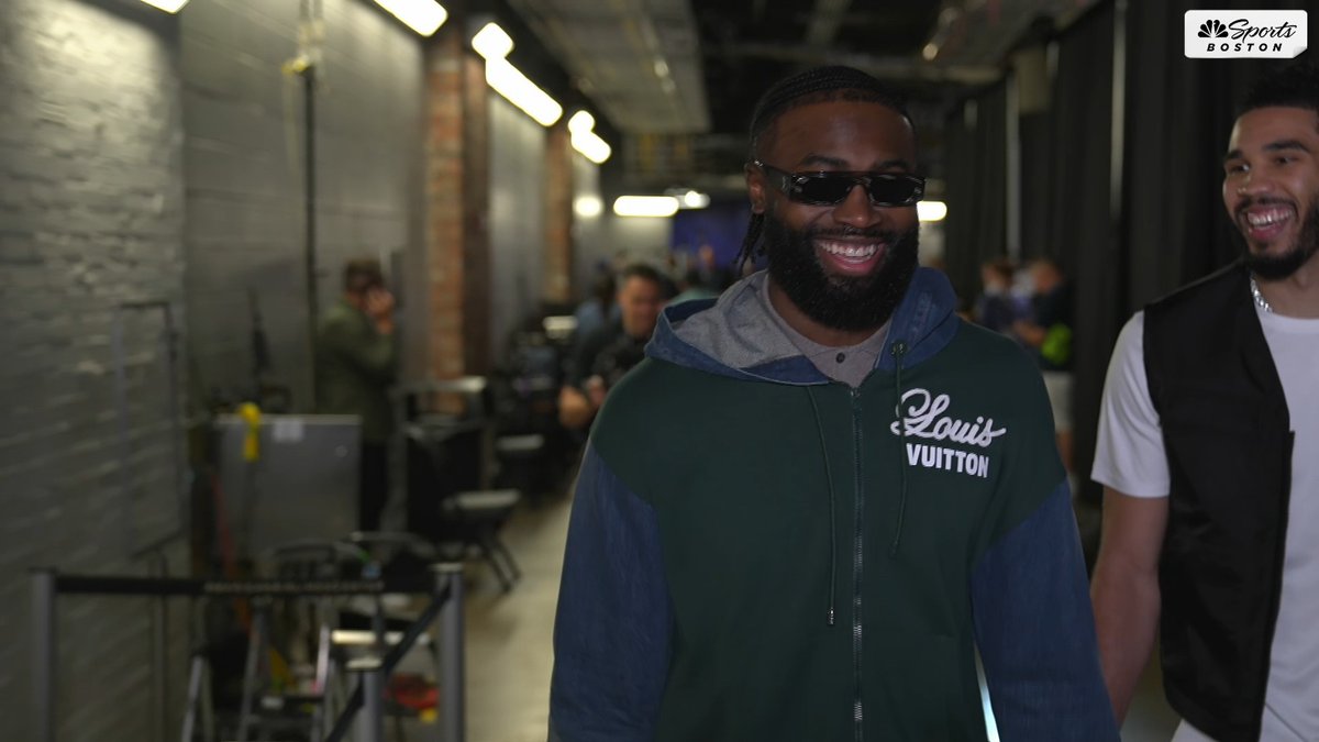 The Jays are all smiles walking into Game 4 #NBAFinals