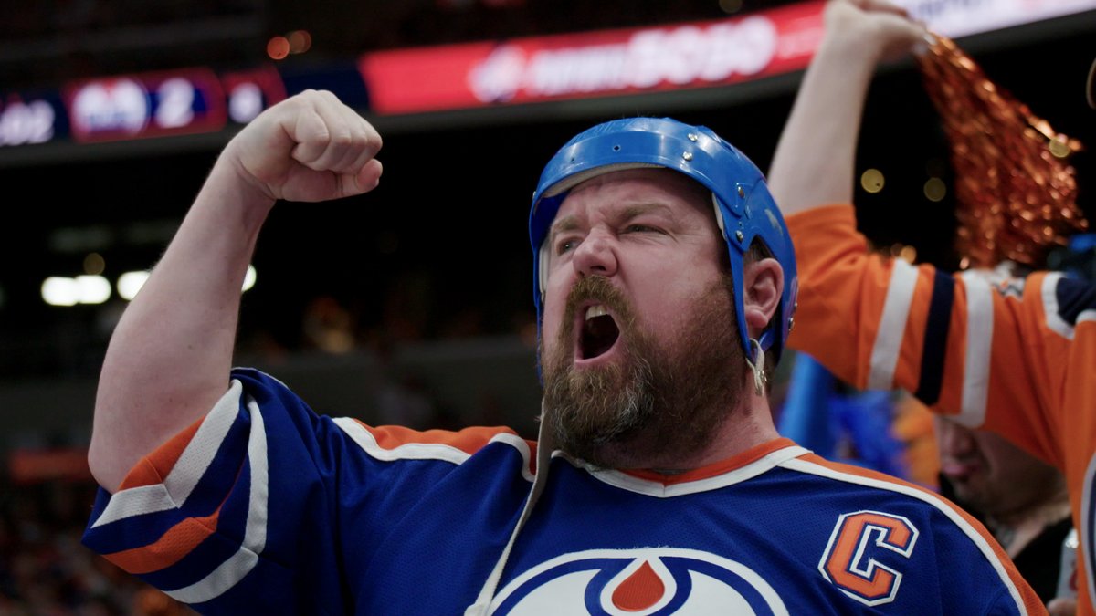 "I think Oil Country brings a whole different definition of loud." The loudest building in the league? Jessica Kent checks the decibel levels at Rogers Place during the Western Conference win &amp; first home game of the Stanley Cup Final. ICE District Authentics | #LetsGoOilers