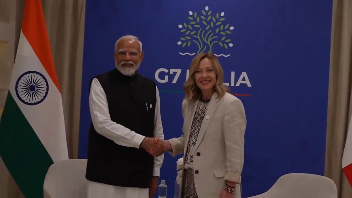 An important G7 Summit, where I presented India’s perspective at the world stage. Here are highlights.
