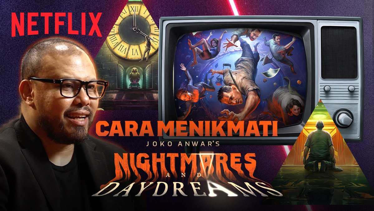 Bang GHOST IN THE CELL - A FILM BY JOKO ANWAR - SOON bagi-bagi tips &amp; tricks cara nikmatin Joko Anwar's Nightmares and Daydreams biar makin khusyuk 🙌 GAS SEKARANG, UDAH TAYANG DI NETFLIX!