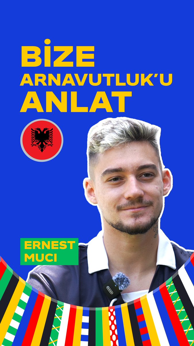 ๐ฆ๐ฑ Bize Arnavut'u anlat: Ernest Muรงi ๐ฆ
Beลiktaล'ฤฑn Arnavut futbolcusu Ernest Muรงi ile #EURO2024'รผ konuลtuk! #EURO2024TRTde | #TRTSporDijital