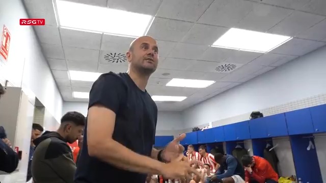 "Ha sido un regalo". Para todos, Miguel Ángel. #RealSporting