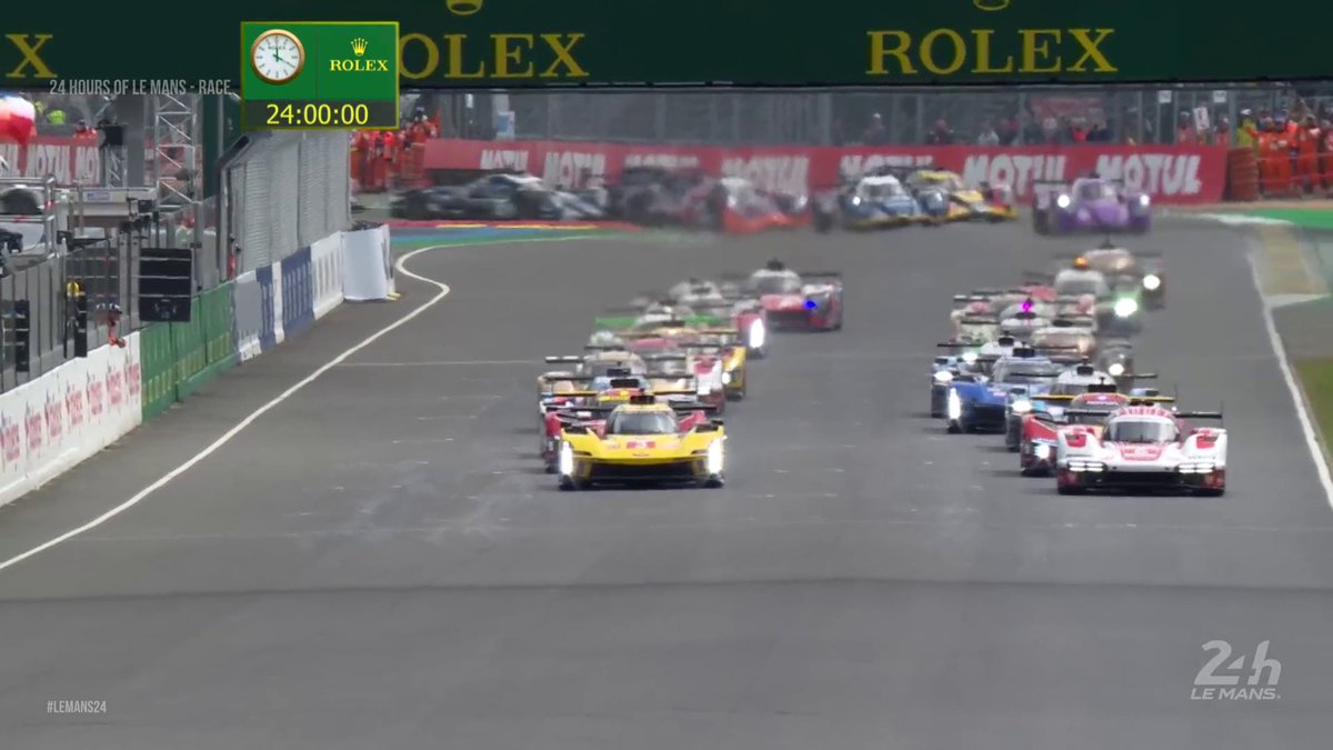 Endurance Defined. Legends to be Made. The 92nd Le Mans 24 Hours is Go! #WEC #LeMans24 #Rolex