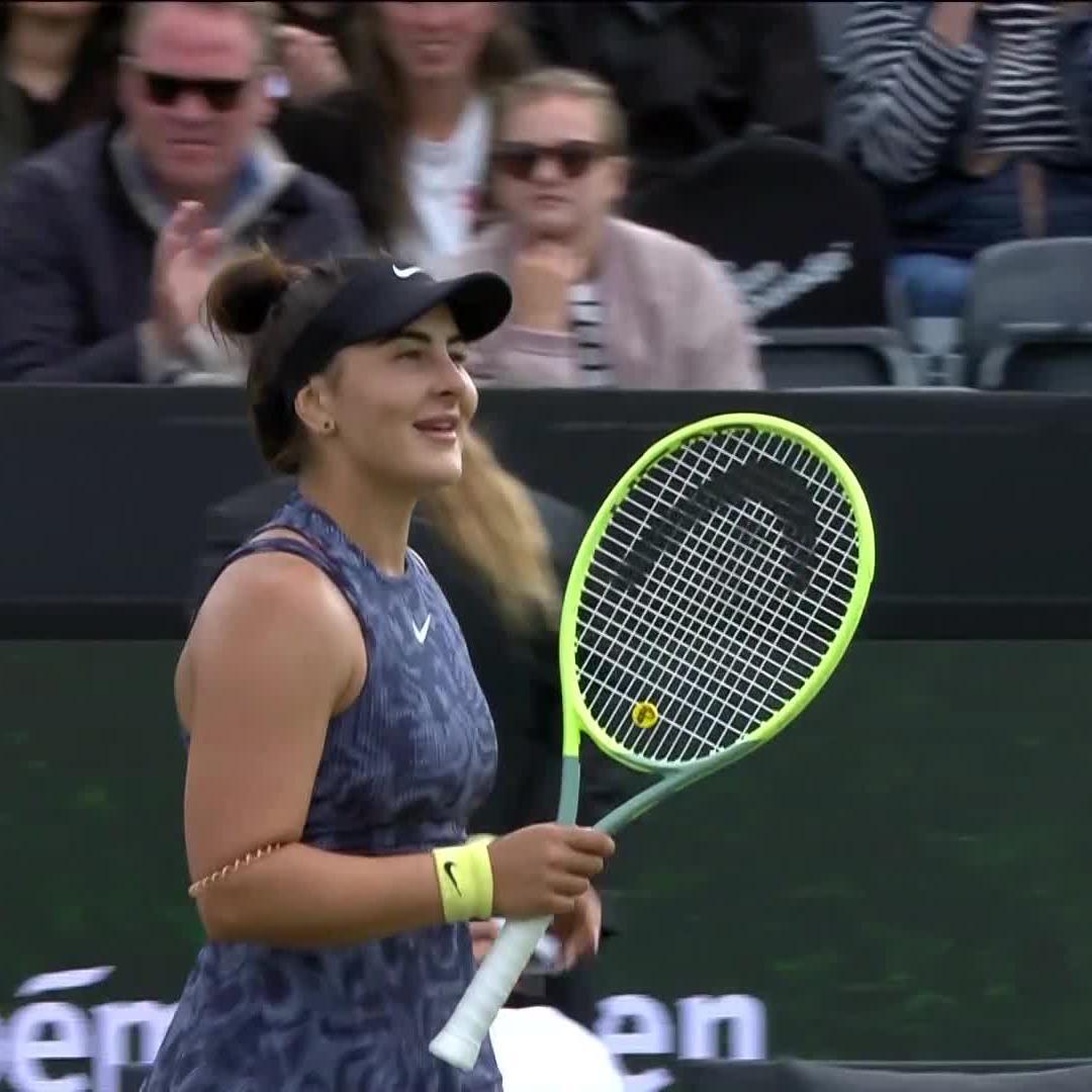B 👏 I 👏 B 👏 I Bianca is into her first final in two years!!! #LibemaOpen