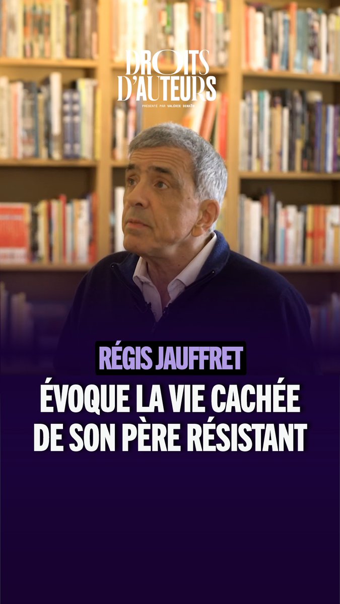 .Valerie Benaim reçoit Régis Jauffret. À travers son livre "Papa", l'écrivain se livre sur la vie cachée de son père, résistant durant la Seconde Guerre Mondiale. Le nouveau numéro de #DroitsDAuteurs, est maintenant disponible sur myCANAL.