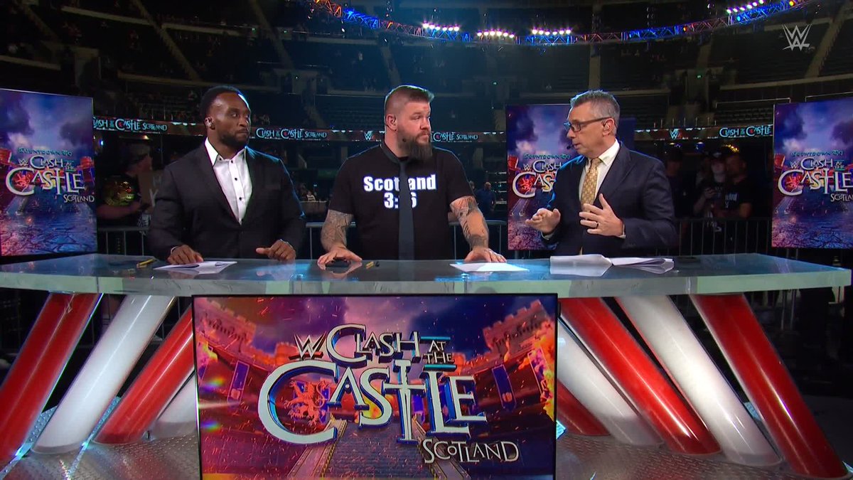 Can Drew reach the top of the mountain once again at #WWECastle? 🦚 🌍