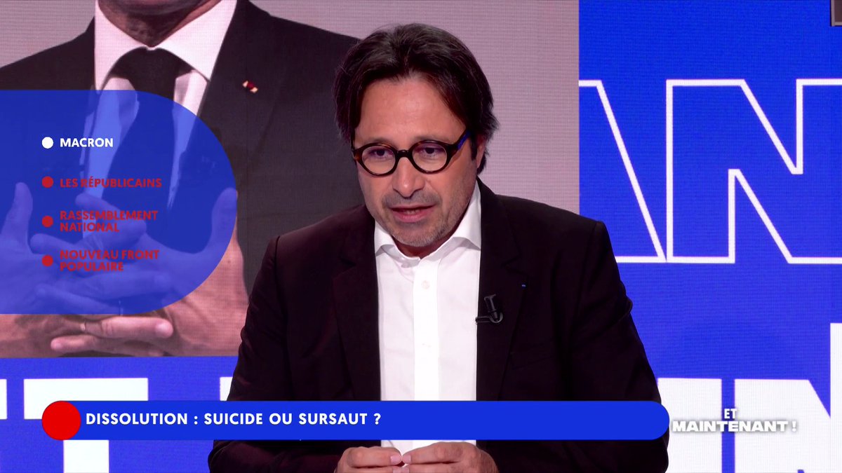 #Dissolution « La responsabilité de #Macron est écrasante ! Il a enjambé l’élection présidentielle, s’est fait élire sans débat démocratique. Et il recommence car en 3 semaines il n’est pas possible d’avoir un débat. Il a orchestré le chaos » #EtMaintenant Emmanuel Voguet