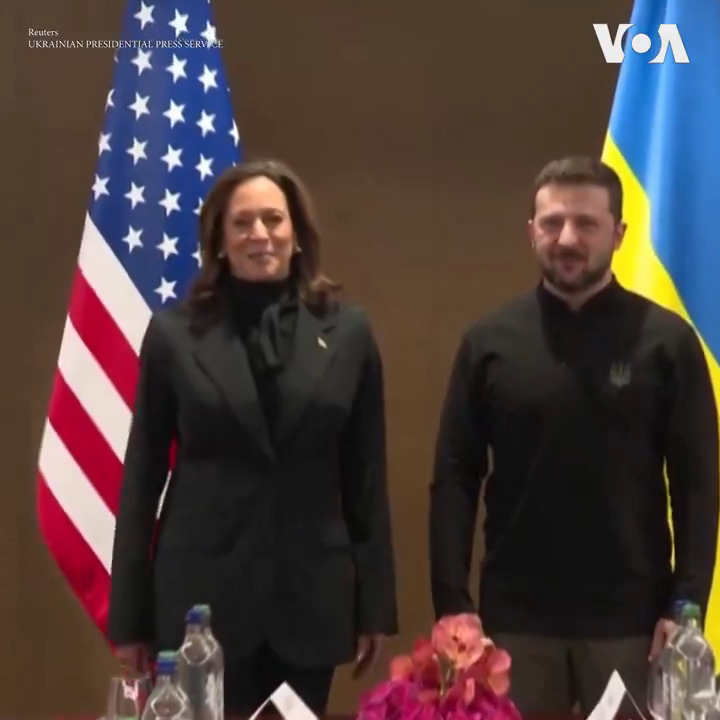 美国副总统哈里斯15日在瑞士举行的乌克兰和平峰会上会晤乌克兰总统泽连斯基,承诺美国坚定支持乌克兰并宣布向乌克兰能源领域提供15亿美元的援助。 报道: