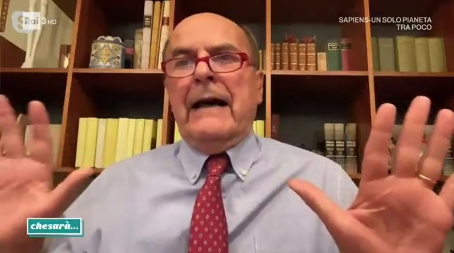 Bersani: "Sono esterrefatto da Meloni. Dice che la colpa è di quello che provoca e non di chi mena. È il linguaggio dello squadrismo. Chi mena ha sempre torto, punto. Lei è governante all'estero, ma in italia è un capo-fazione" #chesara