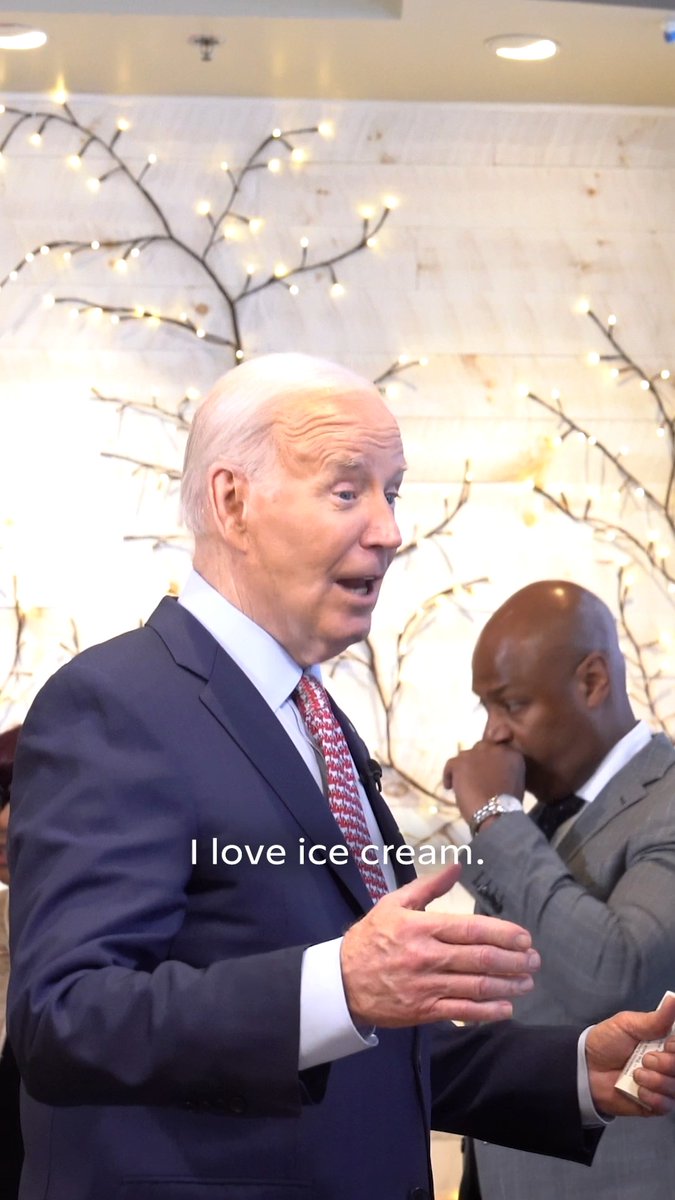 Nija, you’re right—I'll always be an ice cream guy.