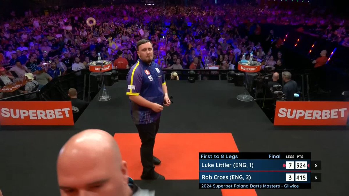 LITTLER IS THE CHAMPION! 🏆 Luke Littler beats Rob Cross 8-3 to win the Poland Darts Masters! 🇵🇱 A stunning display in the final! 👏 📺 #PolandDarts | Final