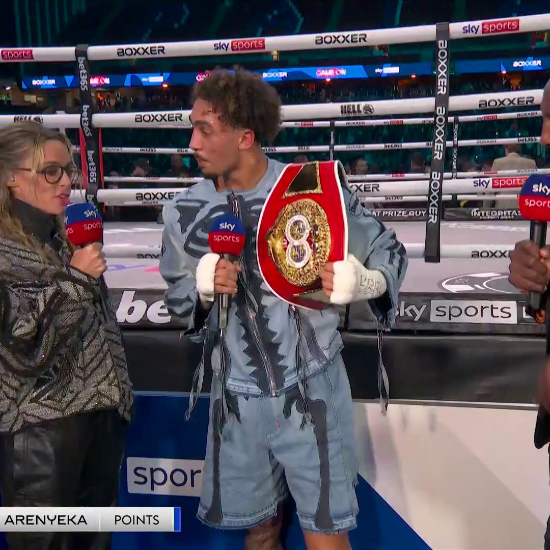 "I wanted the knock-out - I was just having fun!" 😅 Ben Whittaker reacts to his victory over Ezra Arenyeka 🏆 #WhittakerArenyeka x #BillamSmithRiakporhe