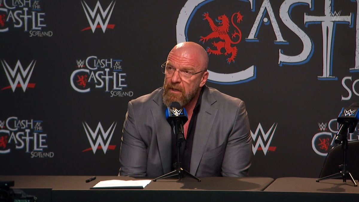 "I cannot tell you how happy I am to have him back." Triple H gets candid and honest about player/coach in this revealing moment during the #WWECastle post-show press conference.