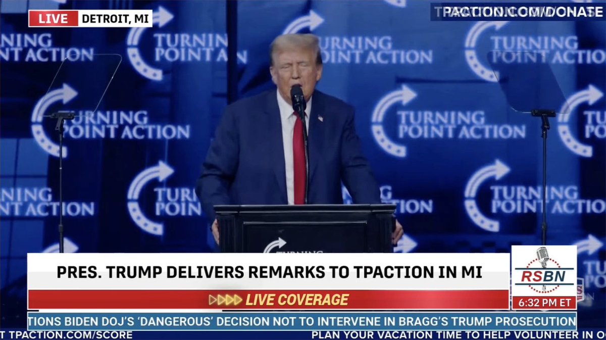 Trump: I think Biden should take a cognitive test. My doctor Ronny Johnson. Ronny Johnson, do you know him? (His name is Ronny Jackson)