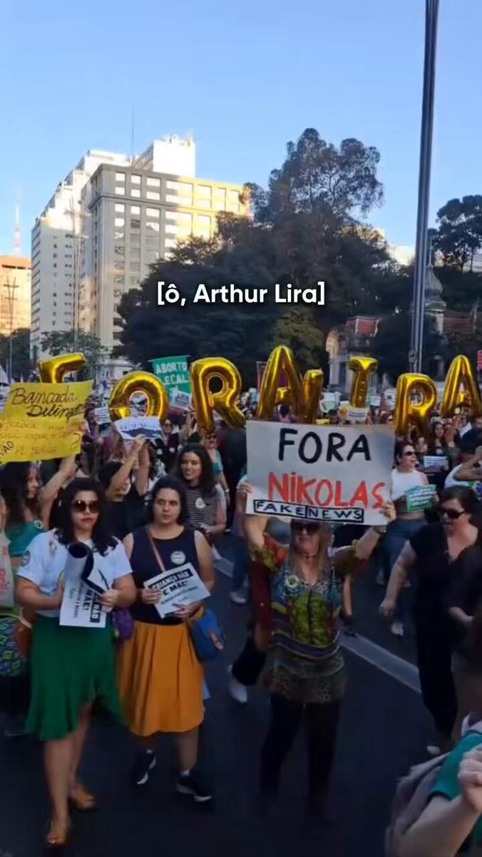 NÃO VAI TER RETROCESSO. As mulheres deram uma demonstração inequívoca que não aceitam o atraso e o preconceito que o fundamentalismo religioso tenta impor. Dizemos NÂO ao PL 1904 e ao autoritarismo de Arthur Lira!