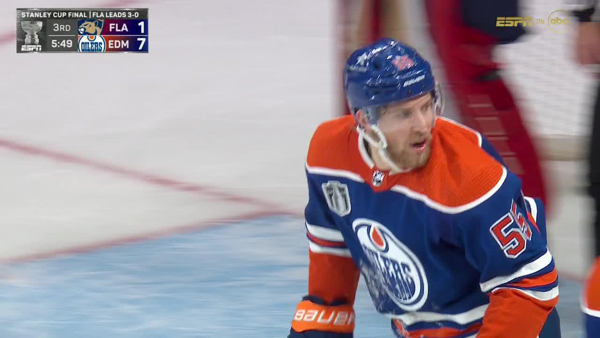 THE OILERS HAVE DROPPED EIGHT GOALS ON THE PANTHERS 😨 📺 ABC/ESPN+
