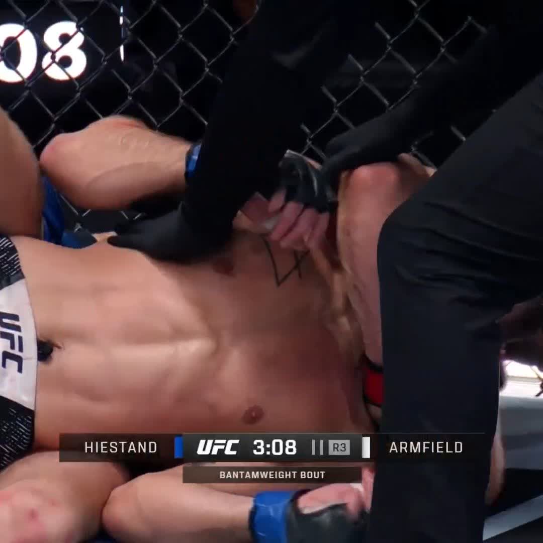 What a comeback for @BradyHiestand1!!! He earns his 3rd W in a row at #UFCVegas93
