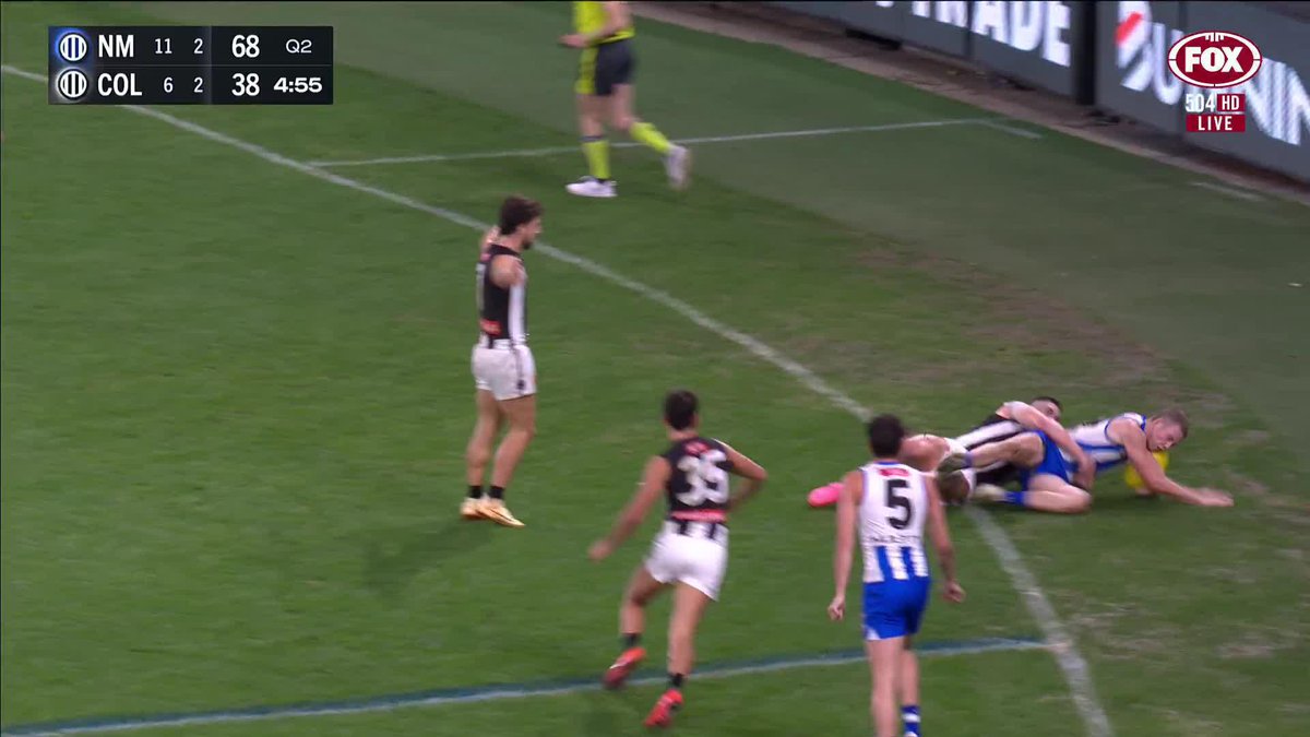 Does Brayden Maynard have anything to worry about in game 200? 📺 Watch #AFLNorthPies LIVE on ch. 504 or stream on Kayo: ✍️ BLOG 🔢 MATCH CENTRE