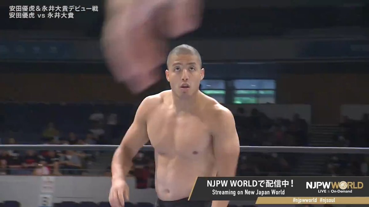 🔥NEW JAPAN SOUL 2024🔥 第0試合は安田優虎&永井大貴デビュー戦‼️ 🆚 安田 優虎 × 永井 大貴 #njpwworld で配信中📡 視聴&登録⏩ #NJPW #njSOUL