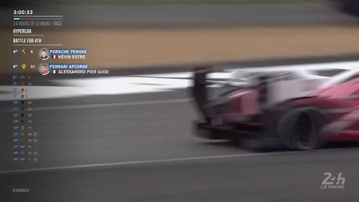 Enjoy two minutes of pure entertainment. We ARE living in the golden era of endurance racing. #WEC #LeMans24 #Ferrari #Porsche