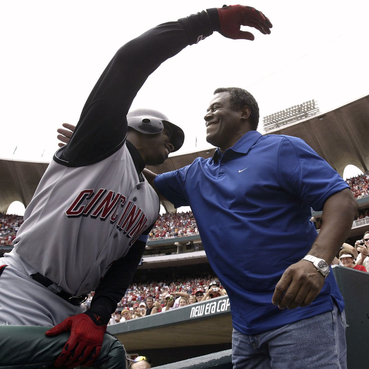 When Ken Griffey Jr. hit his 500th career home run on Father's Day with his dad in the stands 🥹