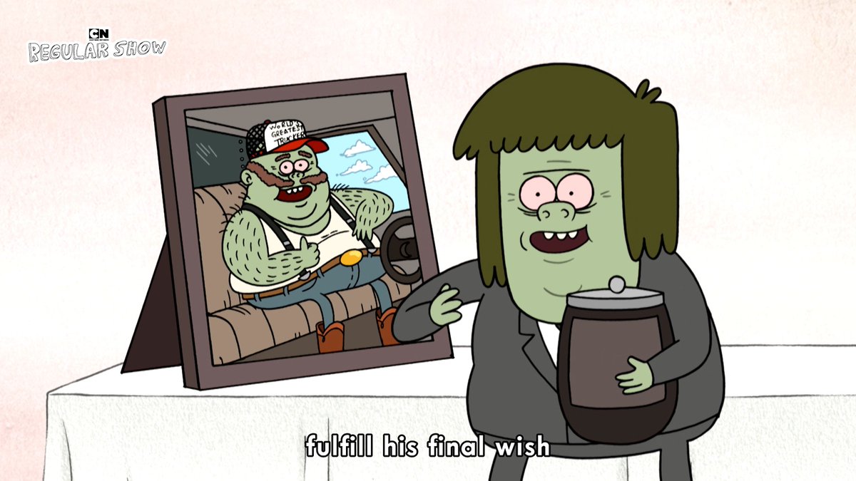 Everyone needs a Muscle Dad in their life 🥹 #HappyFathersDay #CartoonNetwork #RegularShow #FathersDay #FathersDay2024 #truckers