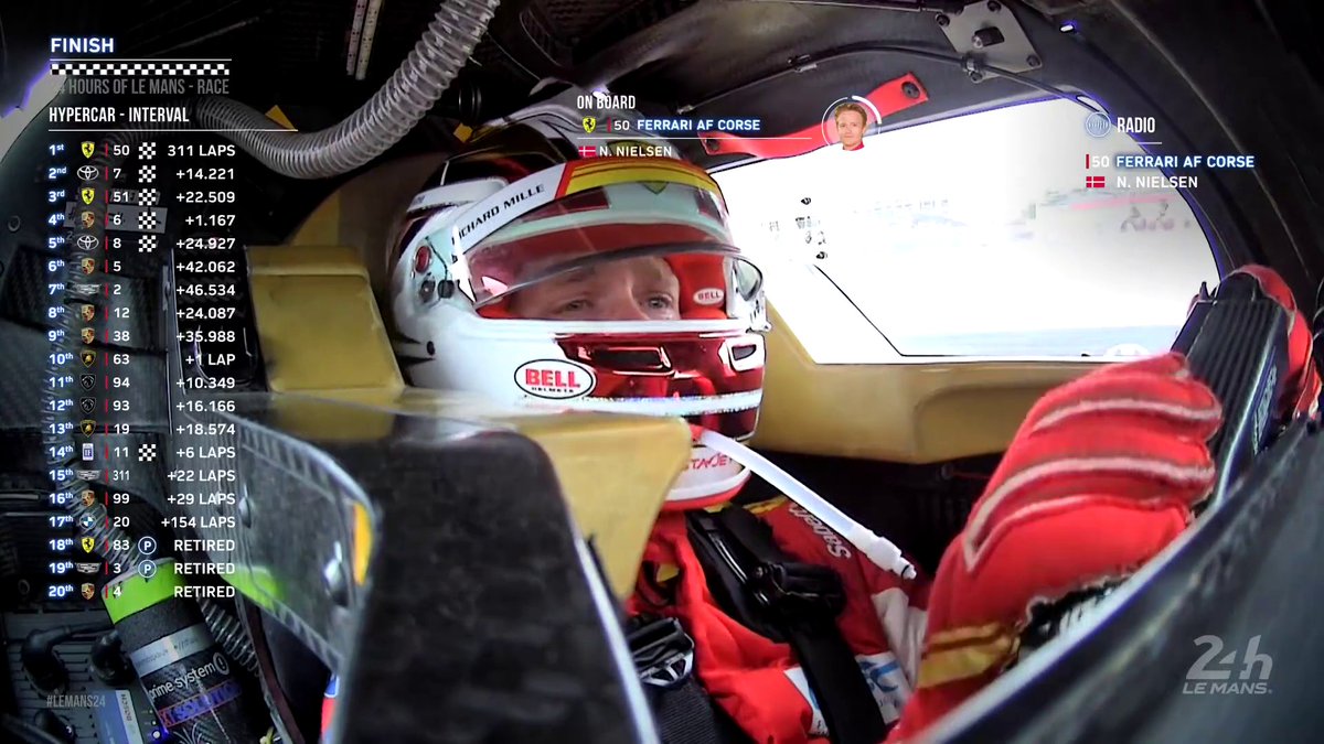 "WE WON LE MANS AGAIN"
