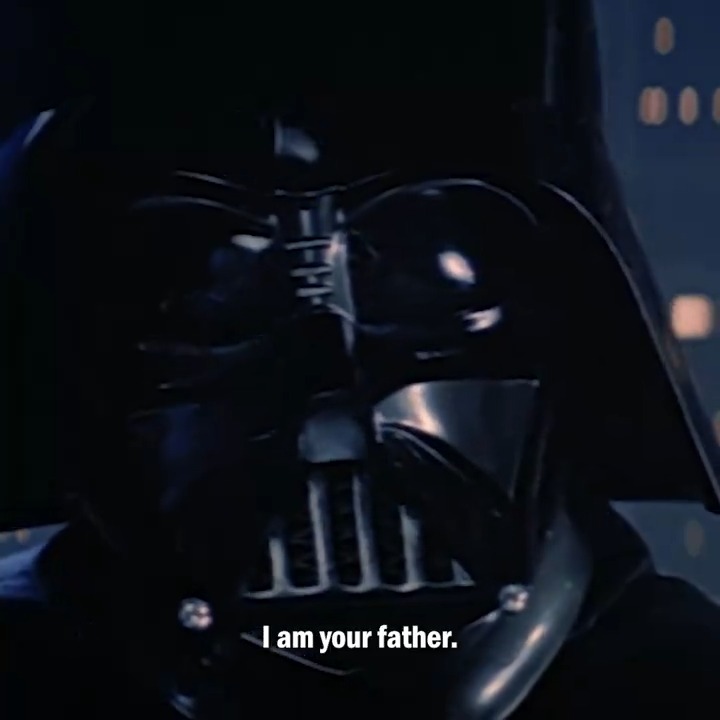 Father's Day spoilers. #TheEmpireStrikesBack