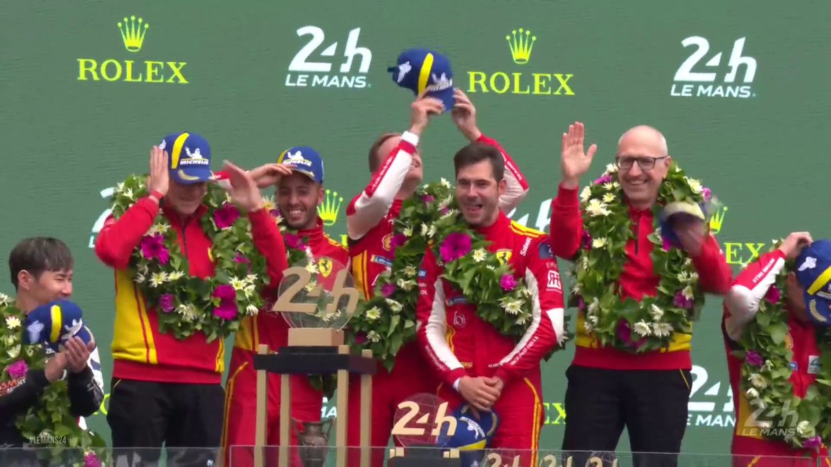 The Italian anthem for Ferrari. ๐ฎ๐น #WEC #LeMans24