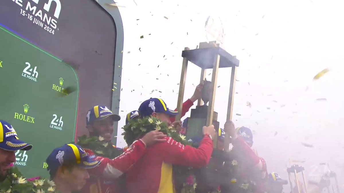 YOUR 2024 24 HOURS OF LE MANS CHAMPIONS!! 🏆🇫🇷 #WEC #LeMans24 Ferrari Hypercar