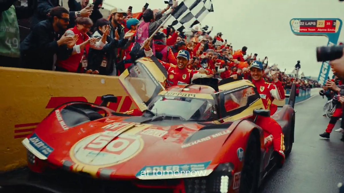 Last year we achieved what many said was impossible to achieve. This year we could only do one thing: work even harder and do it all again. Here's to another day of glory. #LeMans24 #FerrariHypercar #Ferrari499P #Ferrari #WEC