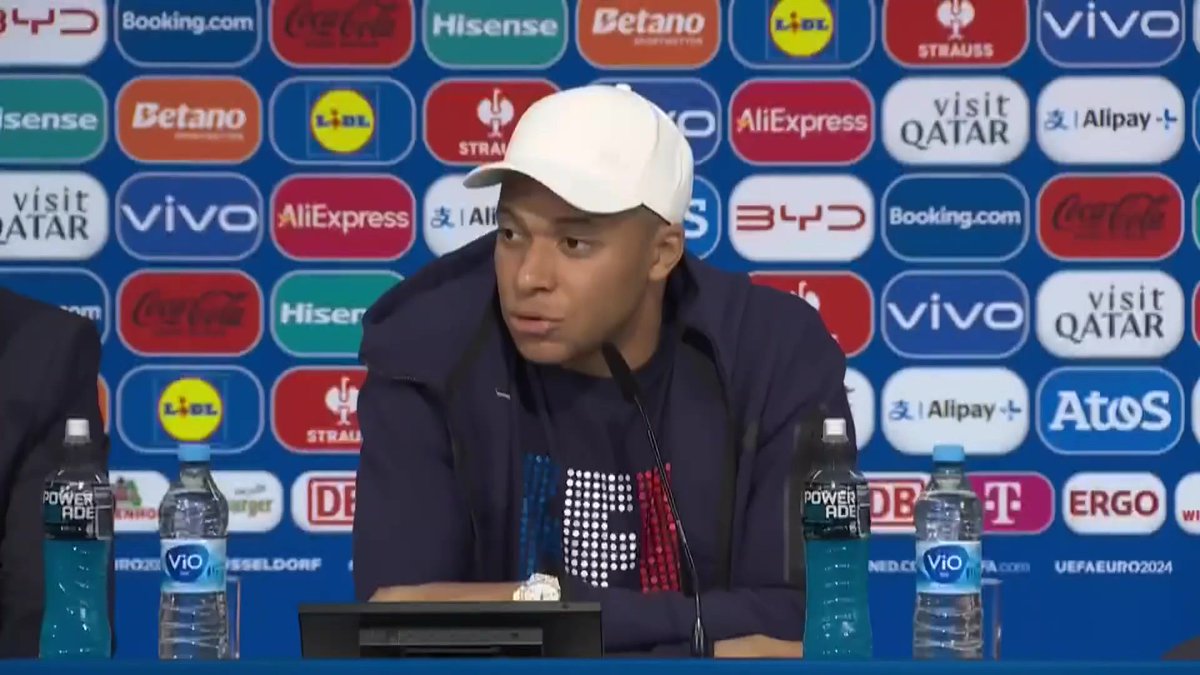 Kylian Mbappé sur les déclarations de Marcus Thuram : « Pour moi, il n'est pas allé trop loin [...] Il a donné son avis et je me range derrière le sien. 🇫🇷🗣️ » 🎥 L'Équipe