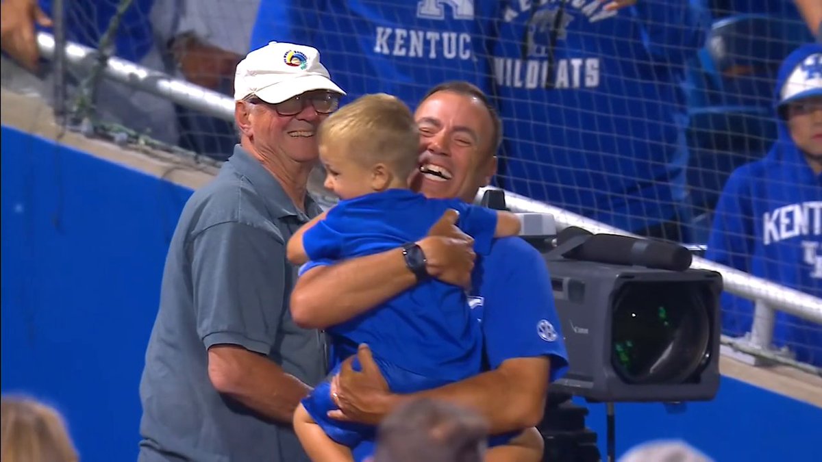 SEC players and coaches shared messages to their dads who supported them all the way to Omaha 👏